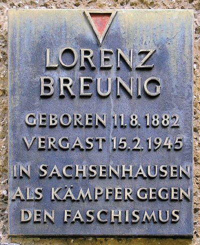 Gedenkteken Lorenz Breunig #1