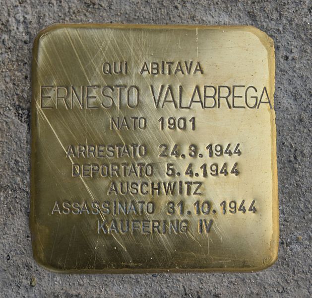 Stolperstein Corso Massimo d'Azeglio 23