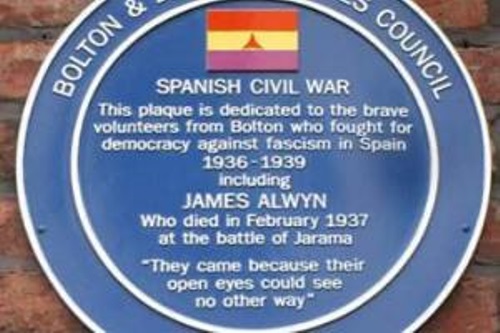 Monument Internationale Brigades Bolton