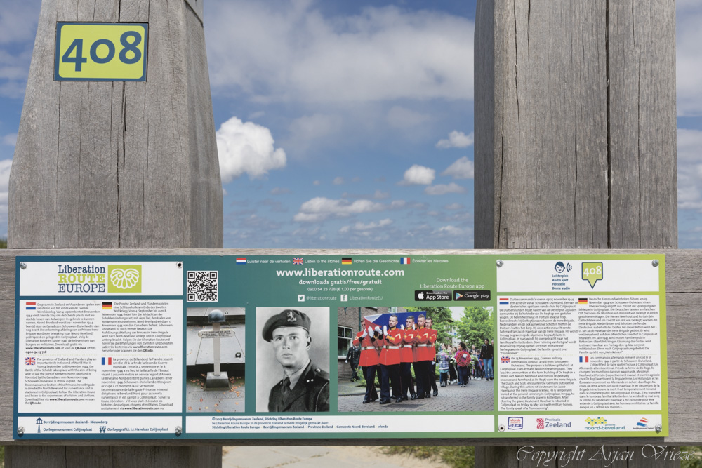 Liberation Route Marker 408: De aanval op Colijnsplaat #2