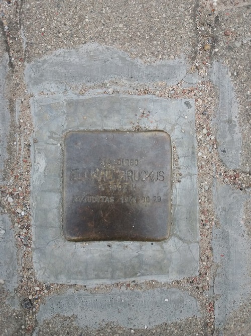 Stolperstein Turgaus aiktė (13?) #2