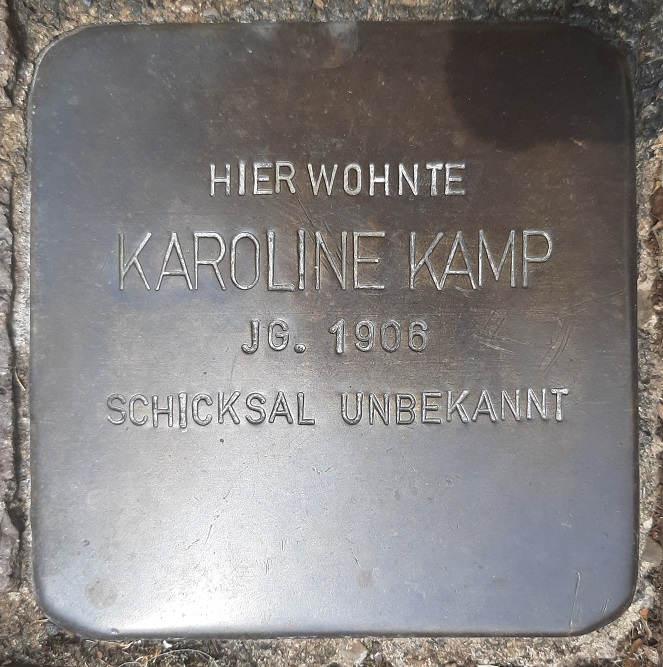 Stolpersteine Zehnthofstrae 37 #3