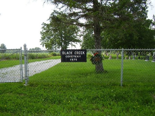 Oorlogsgraf van het Gemenebest Black Creek Cemetery #1
