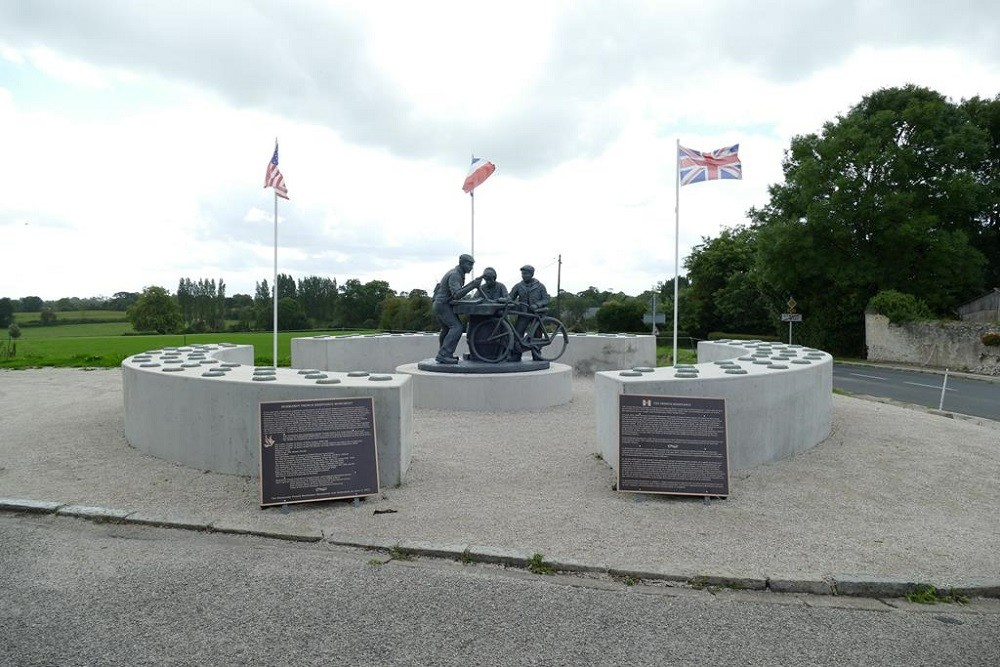 Normandy French Resistance Monument  -  Ste-Marie-du-Mont