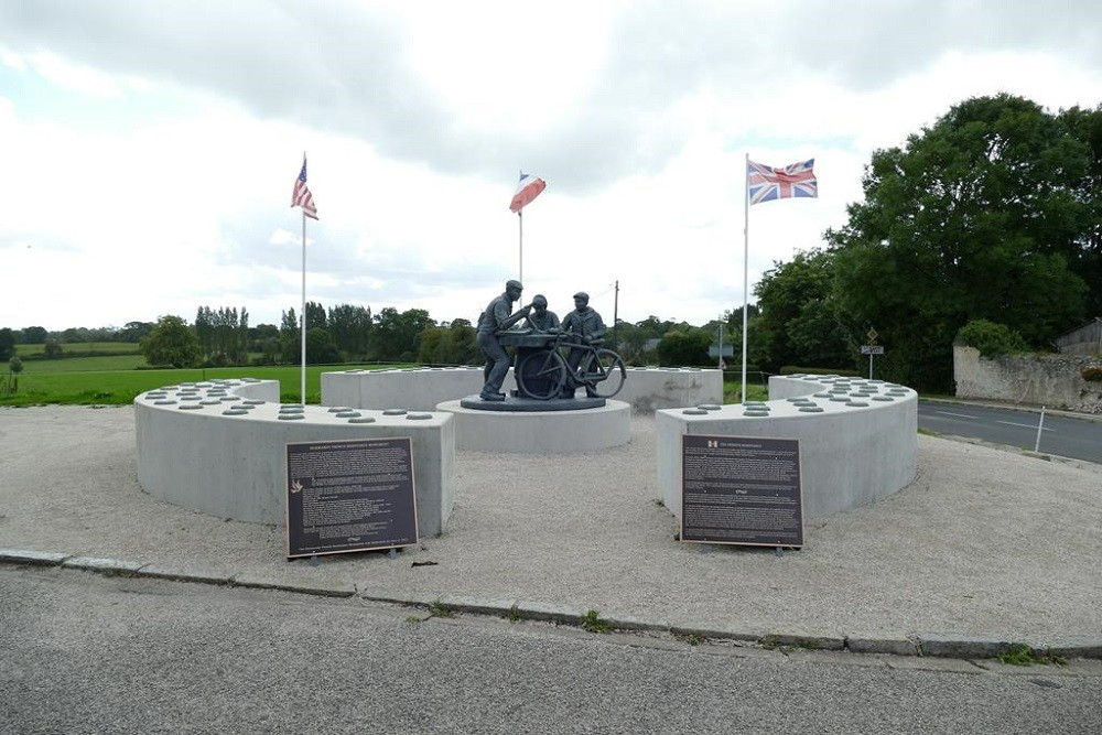 Normandy French Resistance Monument  -  Ste-Marie-du-Mont #1