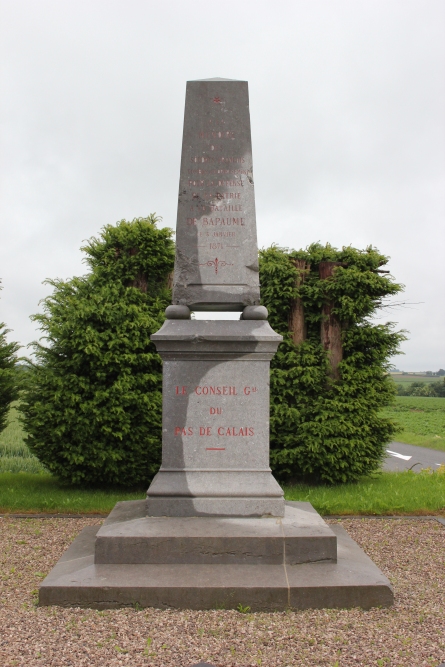 Monument Frans-Duitse Oorlog Bapaume #2