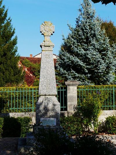 Oorlogsmonument Tocane-Saint-Apre