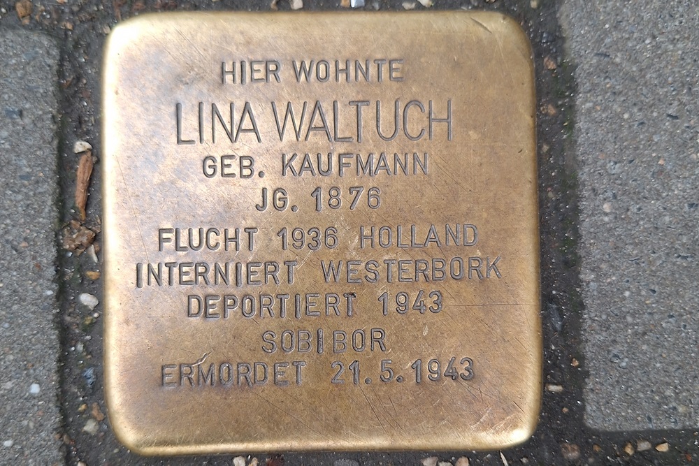 Stolperstein Bismarckstrae 93 #1