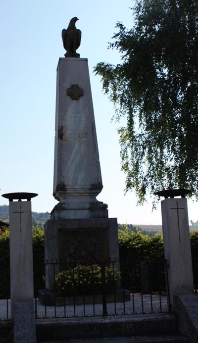 Oorlogsmonument Pustritz