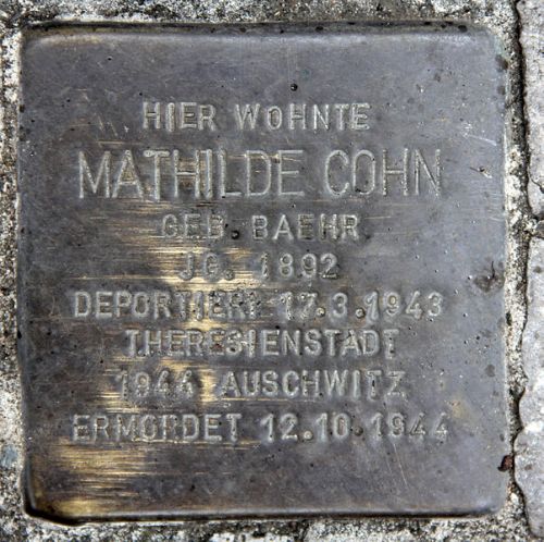 Stolpersteine Rudolstdter Strae 120 #3