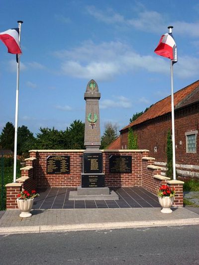 Oorlogsmonument Saint-Hilaire-Cottes #1