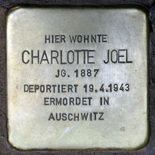 Stolpersteine Klopstockstrae 19 #2