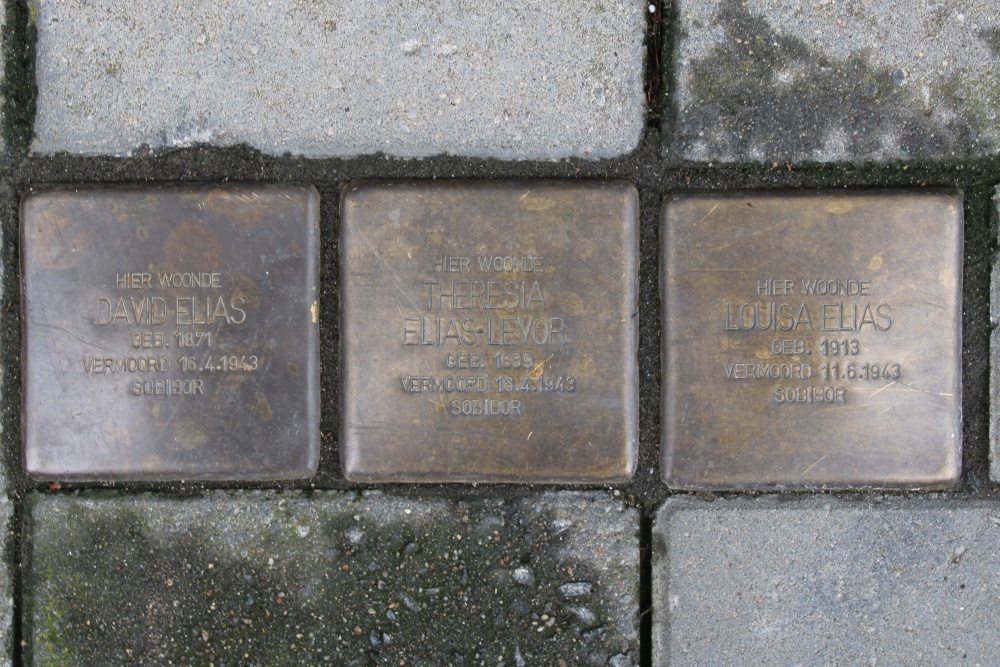 Stolpersteine Verwersstraat 28 #1
