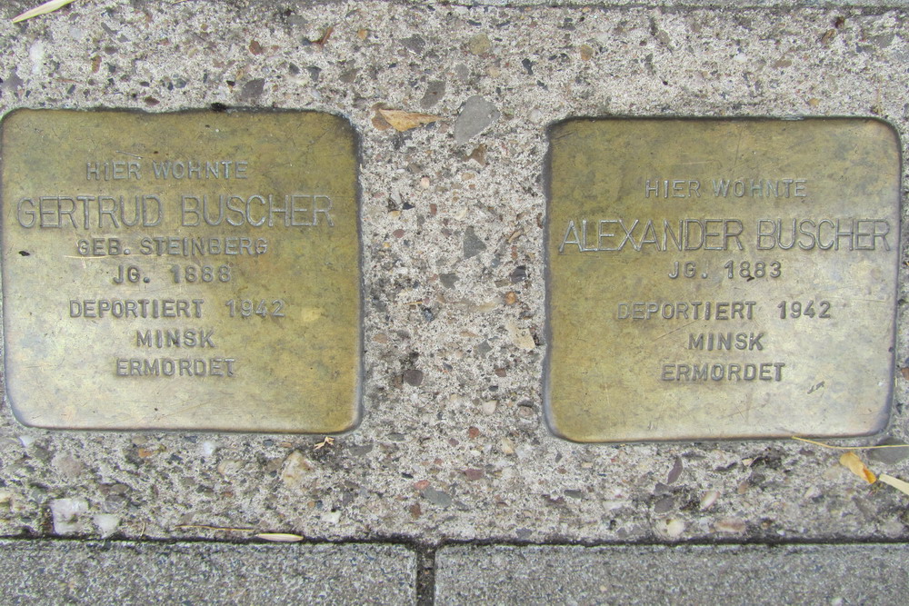 Stolpersteine Leostrae 67 #1