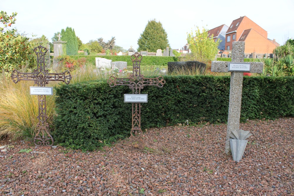 Belgische Oorlogsgraven Tournai Begraafplaats Nord	 #3