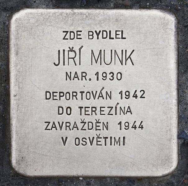 Stolpersteine Třda Svobody 24 #1