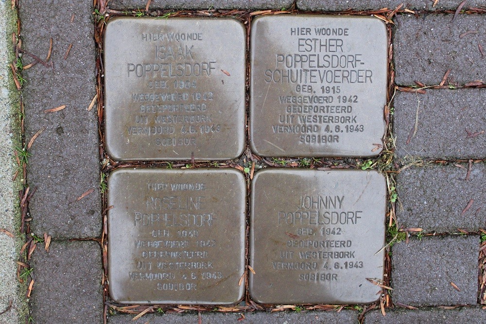 Stolpersteine Koerakinstraat 20 #1