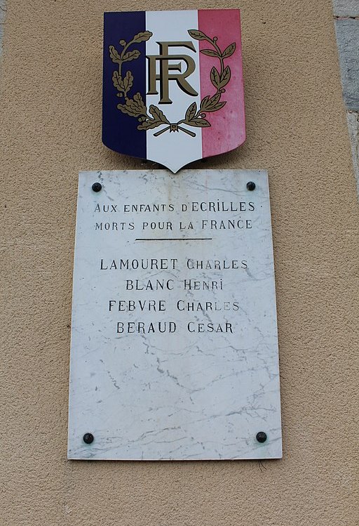 Monument Eerste Wereldoorlog Écrille #1