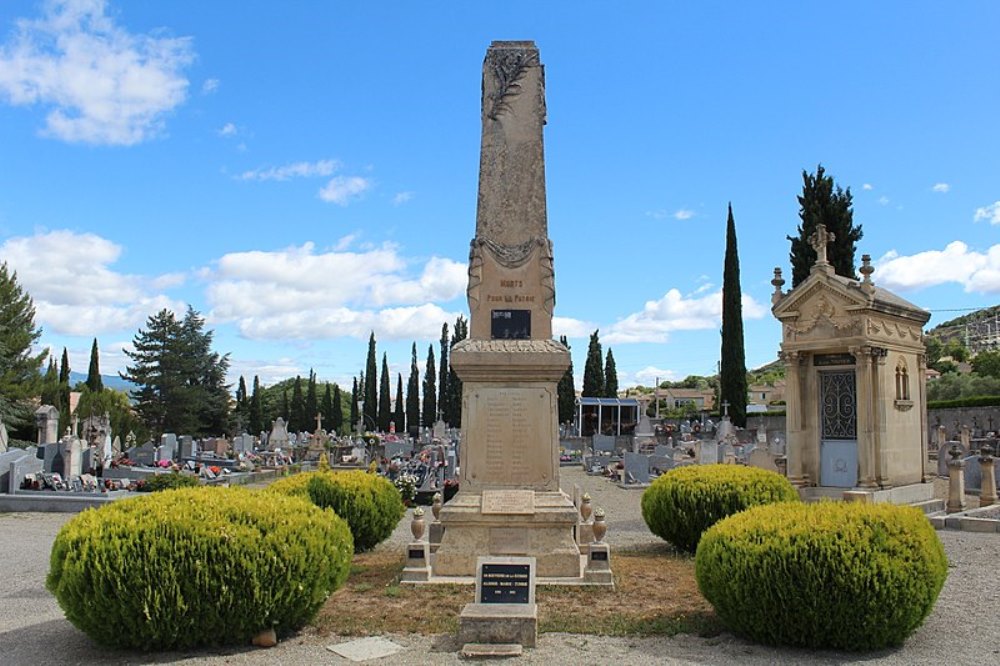 War Memorial Oraison