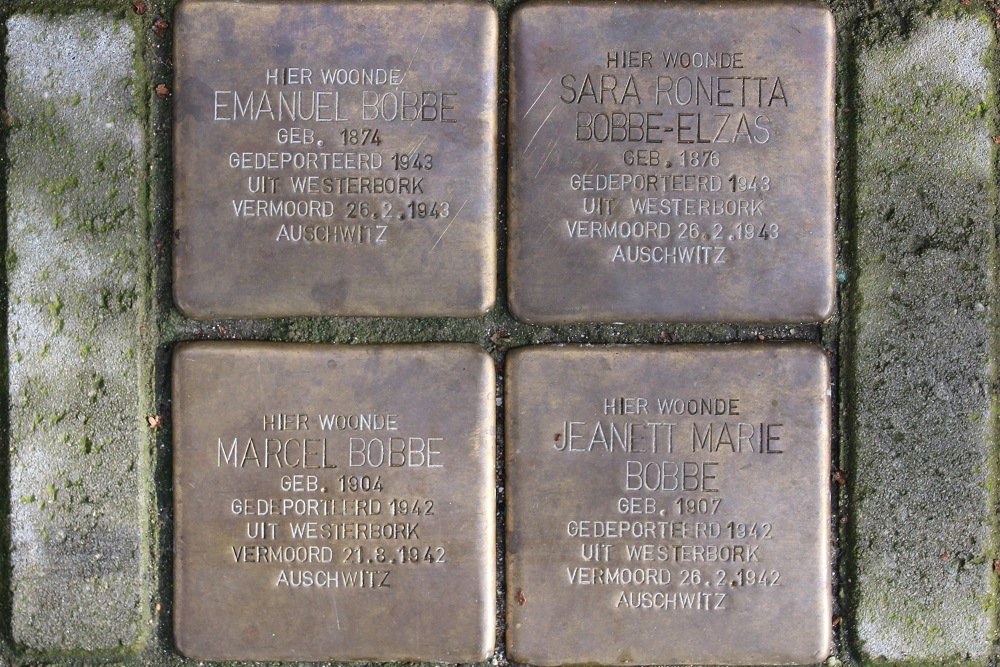 Stolpersteine Adelheidstraat 76