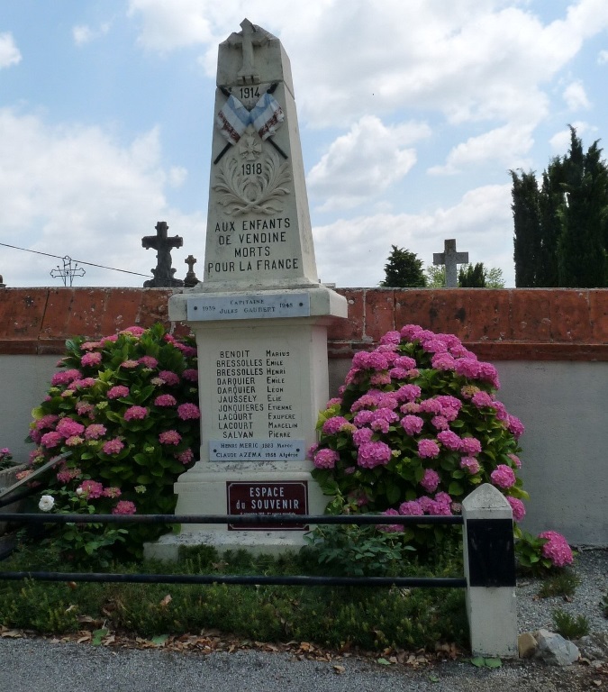 Oorlogsmonument Vendine