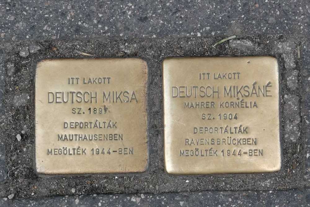 Stolpersteine Paulay Ede utca 15 #2