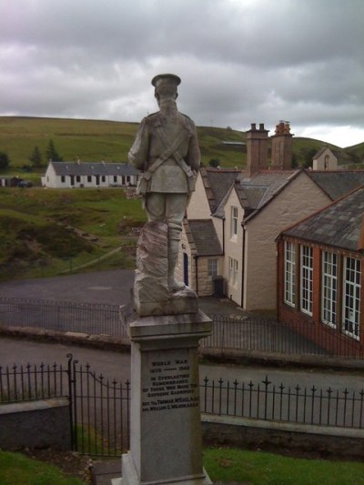 Oorlogsmonument Wanlockhead #1