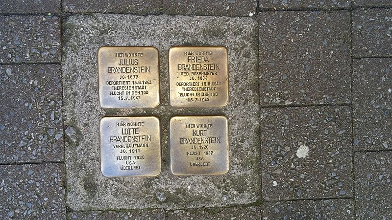 Stolpersteine Bahnhofstrae 25 #1