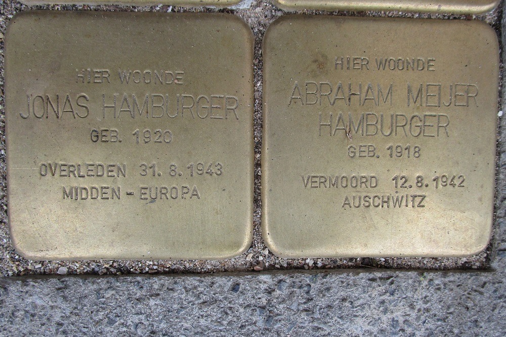 Stolpersteine Van der Goesstraat 74 #3