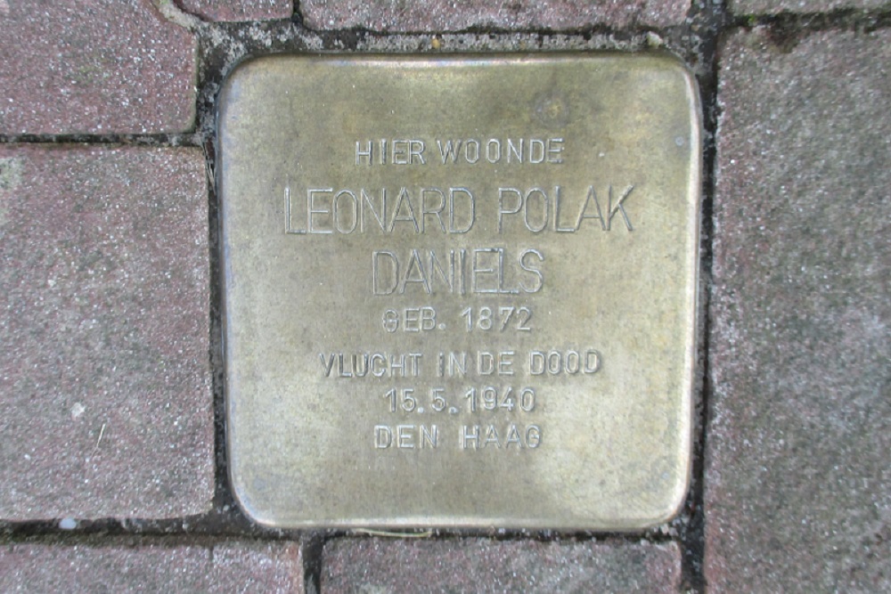 Stolpersteine Eemskanaal zuidzijde 3