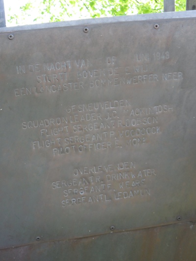 Memorial Lancaster ED840 #4