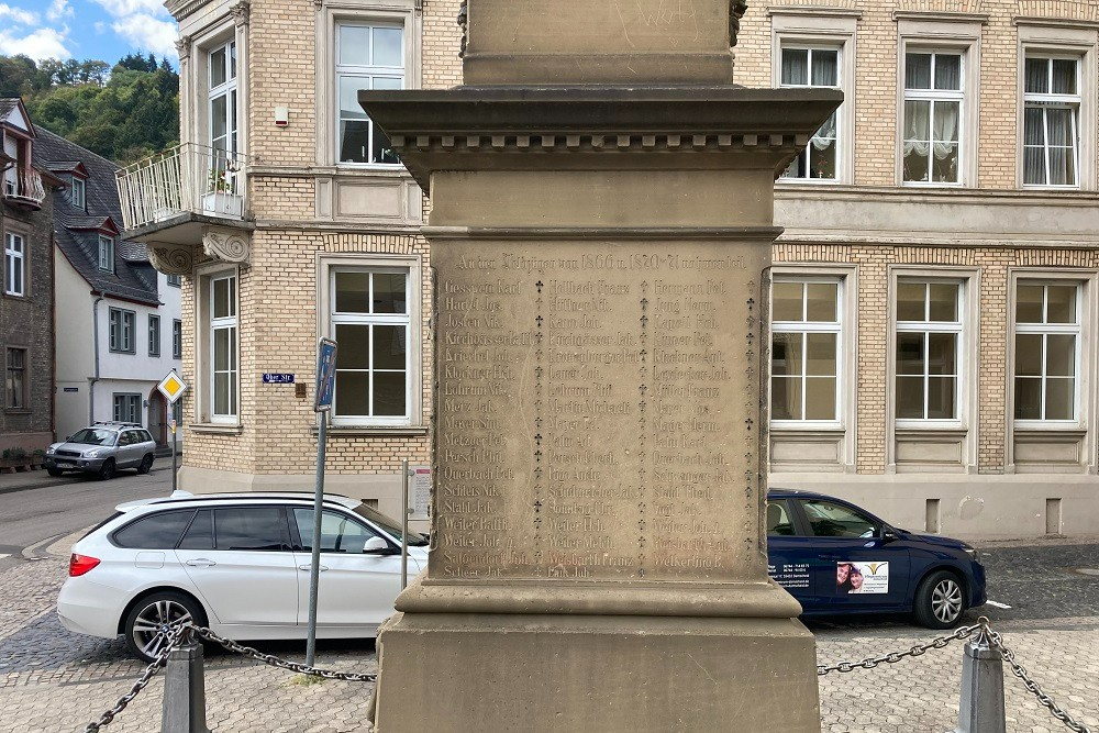 Oorlogsmonument Frans-Pruisische Oorlog Oberwesel #5