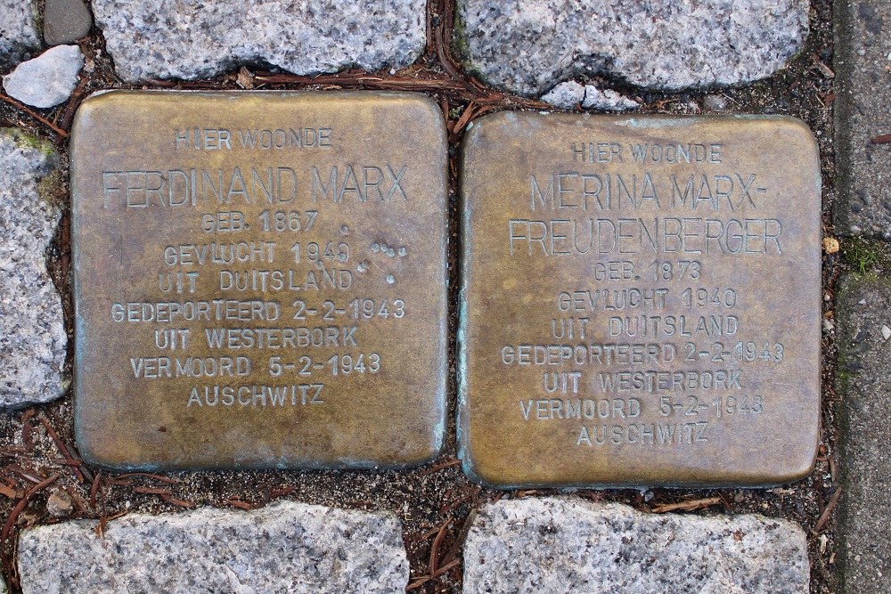 Stolpersteine Burgemeester Martenssingel 94A #1