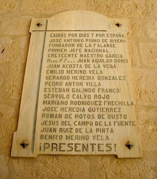 Monument Spaanse Burgeroorlog Amusco