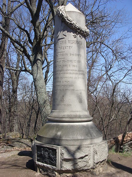 5th Pennsylvania Reserves Monument #1