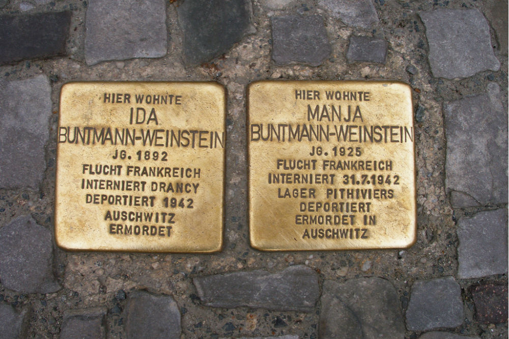 Stolpersteine Rosenthaler Straße 48 #1