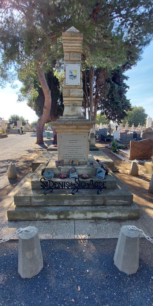 Oorlogsmonument Begraafplaats Agde #3