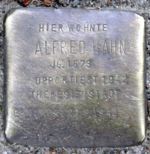 Stolpersteine Hohenzollernstrae 6 #1