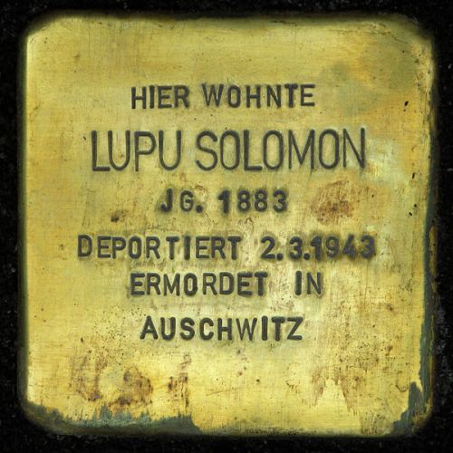 Stolpersteine Friedenstraße 3 #3