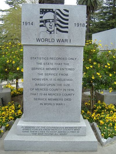 War Memorial Merced County #2