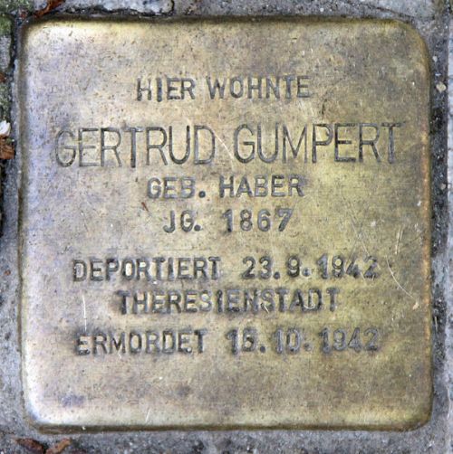 Stolpersteine Mommsenstrae 56 #2