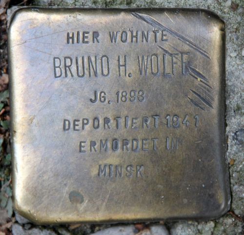 Stumbling Stones Tile-Wardenberg-Straße 28 #2