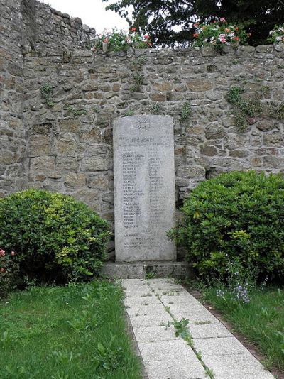 Oorlogsmonument Bcherel