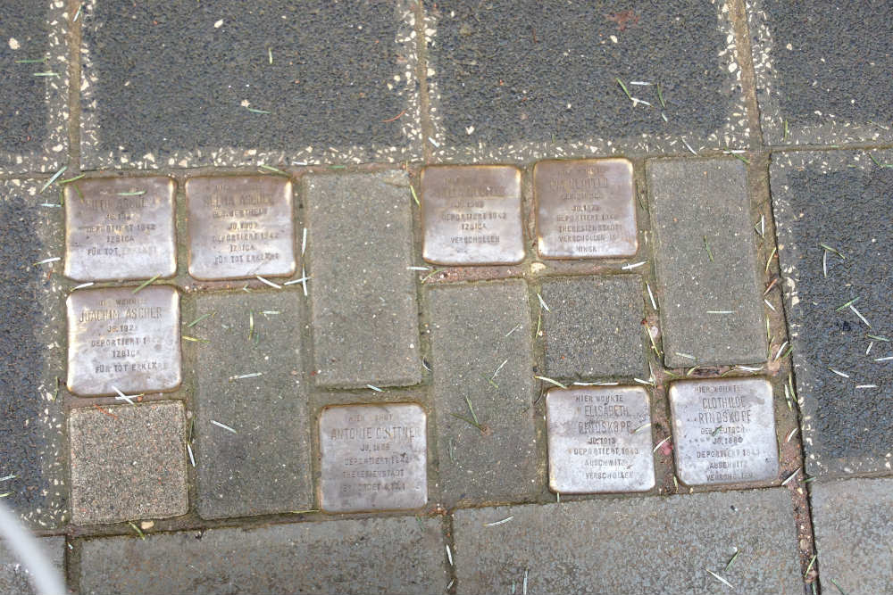 Stolpersteine Hochstraße 33 #1