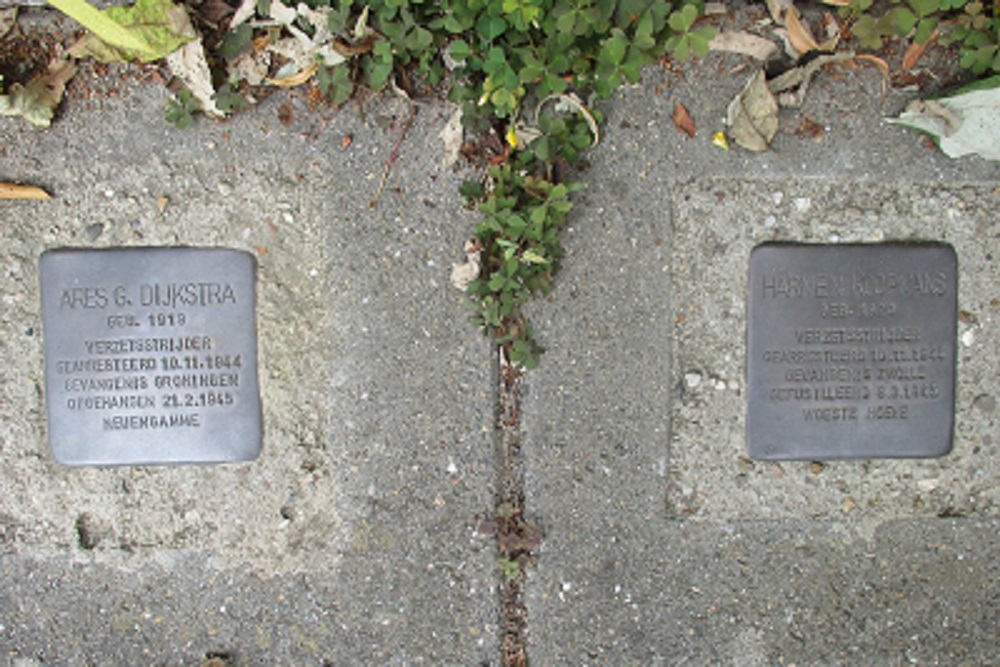 Stolpersteine Anna Paulownastraat 26 #4