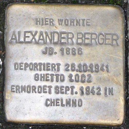 Stolpersteine Erholungstraße 19