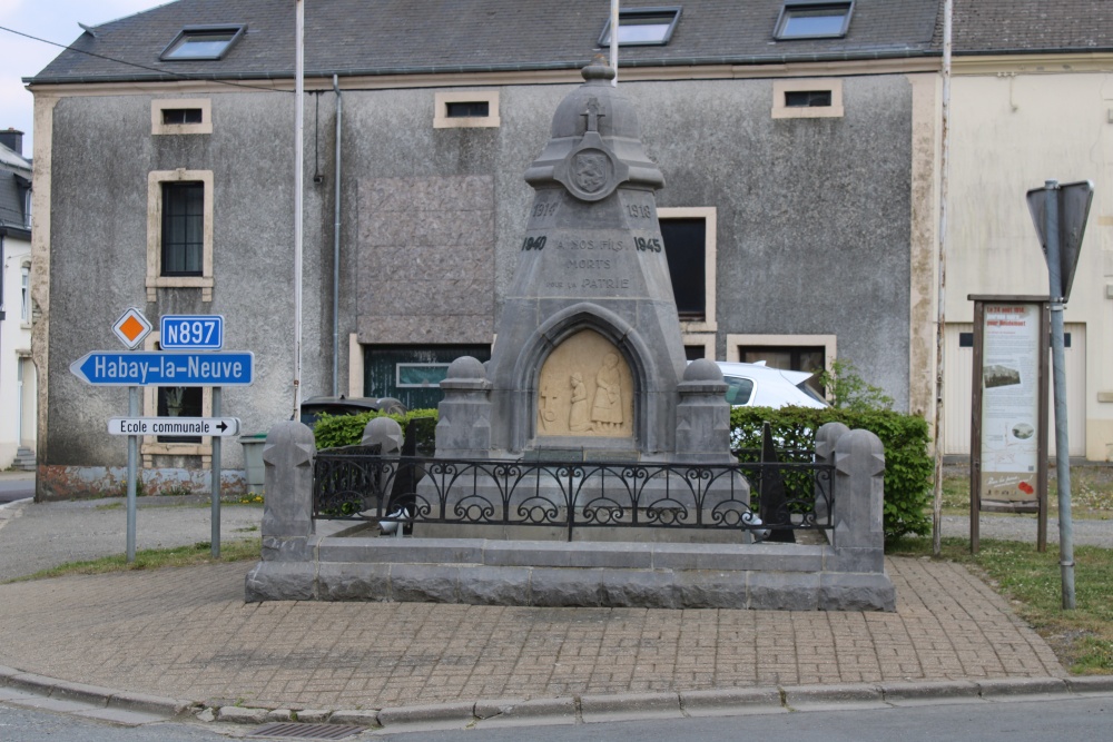 Oorlogsmonument Houdemont #1