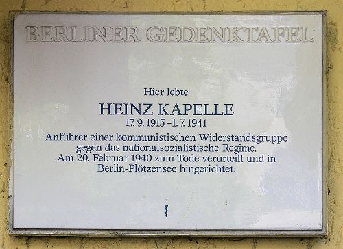 Gedenkteken Heinz Kapelle #1