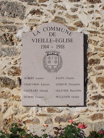 Oorlogsmonument Vieille-glise-en-Yvelines #1