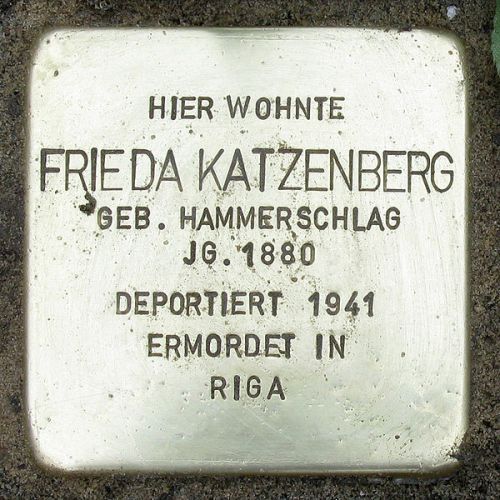 Stolperstein Stifthofstrae 7-9 #1